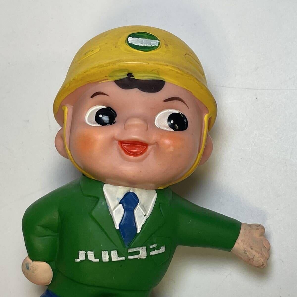 Amazon.co.jp: 大成建設 ビンテージ ソフビ 貯金箱 ハルコン坊や